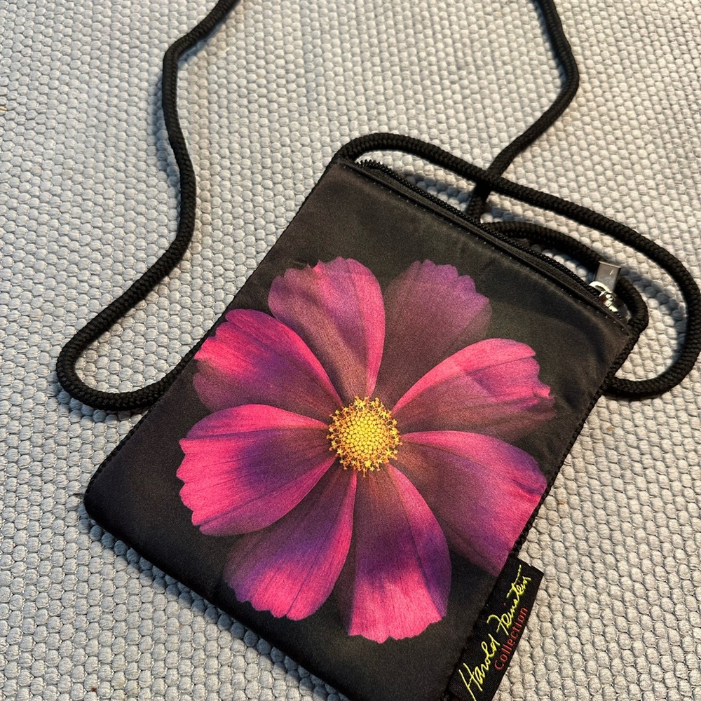 Harold Feinstein Floral Crossbody Bag